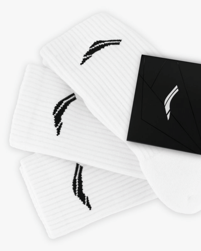 Crew Socks 3 Pack - White