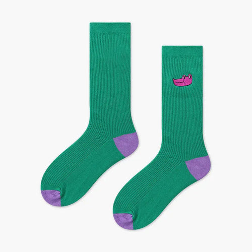 Crocodile Casual Socks - Pantsnsox