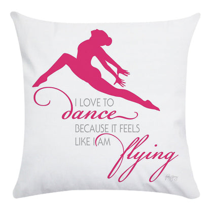 Cushion Covers "I Dance" - Dancewear by Patricia