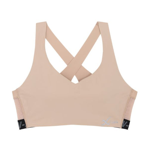 CW-X Sports Bra บราออกกำลังกาย แบบสวมหัว รุ่น IC4184 สี BE