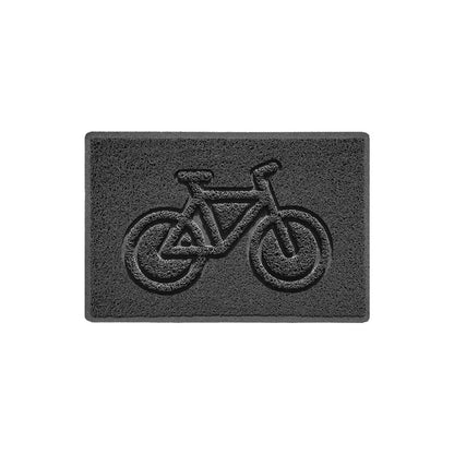 "Cycle" Grey Spaghetti Doormat