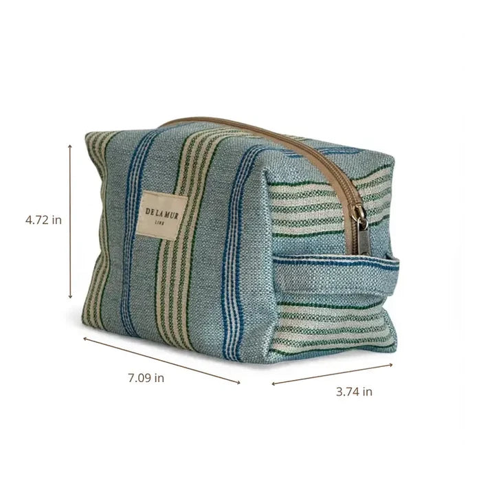 De La Mur Lines - Squared Makeup Bag in Cata