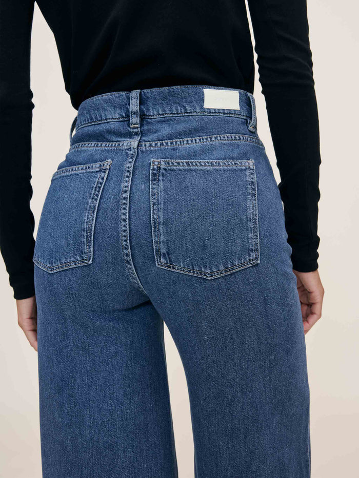 DL 1961 - Hepburn Wide Leg Jeans in Del Ray