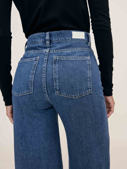 DL 1961 - Hepburn Wide Leg Jeans in Del Ray