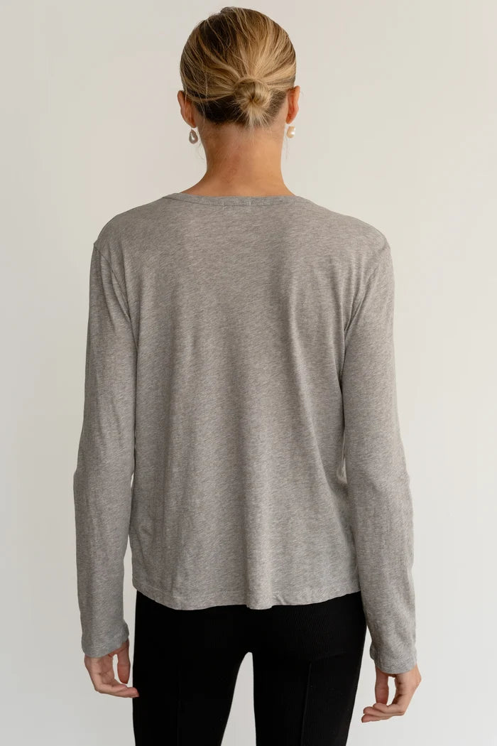 Donni - Jersey Tee in Long Sleeve