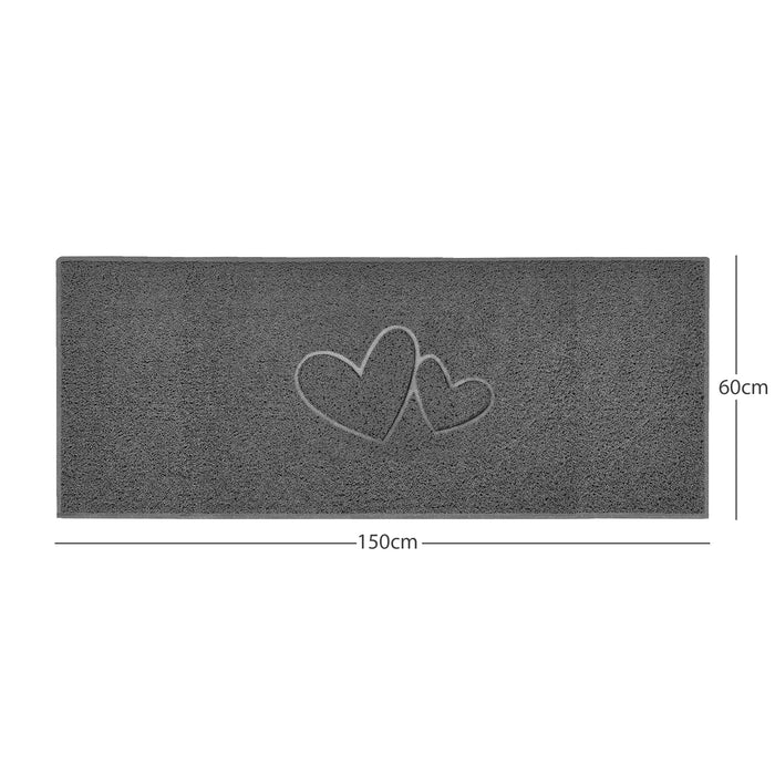 Grey / 150cm x 60cm / Yes (Suitable for Indoors)
