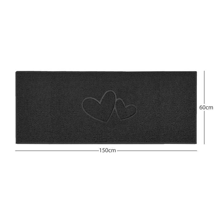 Black / 150cm x 60cm / Yes (Suitable for Indoors)
