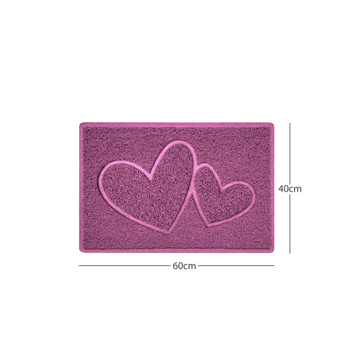 Pink / 60cm x 40cm / Yes (Suitable for Indoors)
