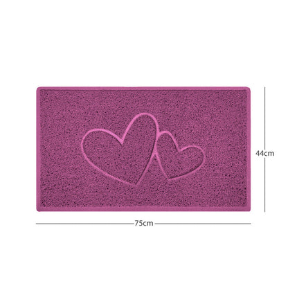 Pink / 75cm x 44cm / Yes (Suitable for Indoors)