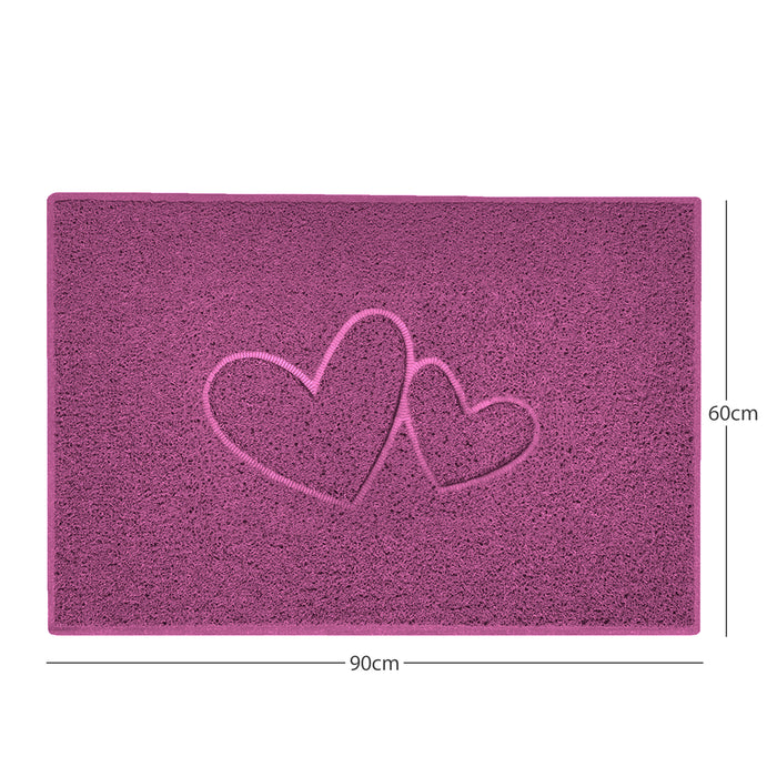 Pink / 90cm x 60cm / Yes (Suitable for Indoors)