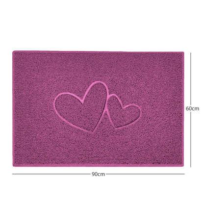 Pink / 90cm x 60cm / Yes (Suitable for Indoors)
