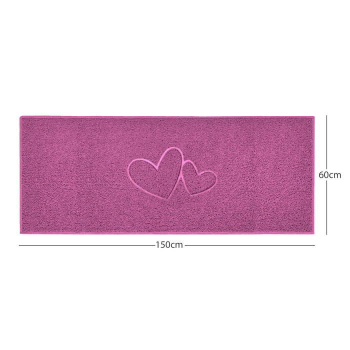 Pink / 150cm x 60cm / Yes (Suitable for Indoors)