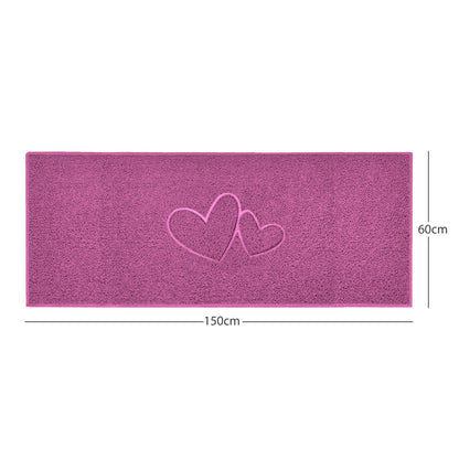 Pink / 150cm x 60cm / Yes (Suitable for Indoors)