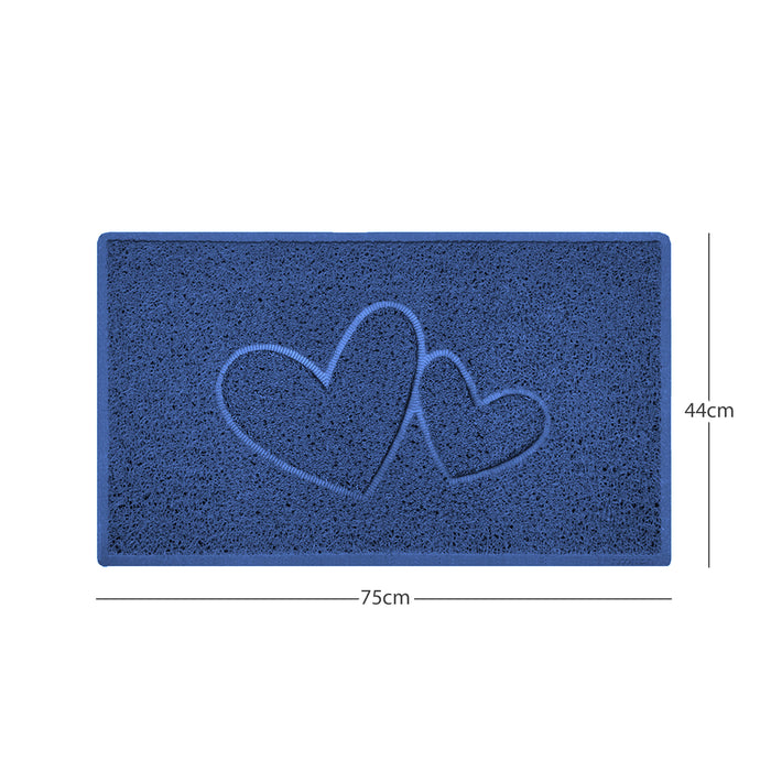 Blue / 75cm x 44cm / Yes (Suitable for Indoors)