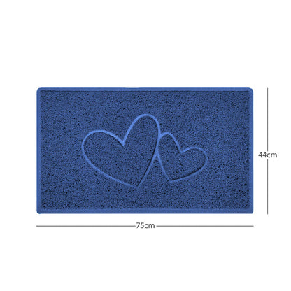 Blue / 75cm x 44cm / Yes (Suitable for Indoors)