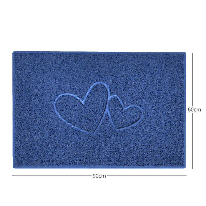 Blue / 90cm x 60cm / Yes (Suitable for Indoors)