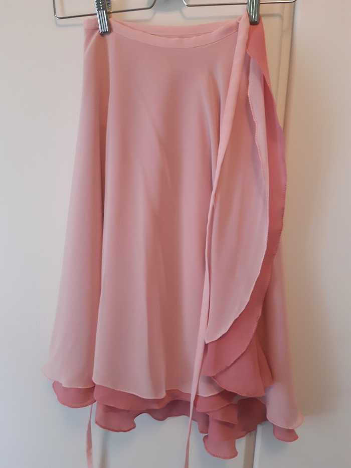 Double Layered Chiffon Skirt "Pink and Rose" - Dancewear by Patricia