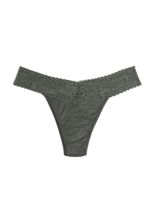 DreamEase™ Original Rise Thong Spaced Out Grey