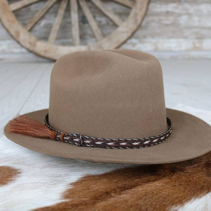 Duster Horsehair Hatband with Tassel