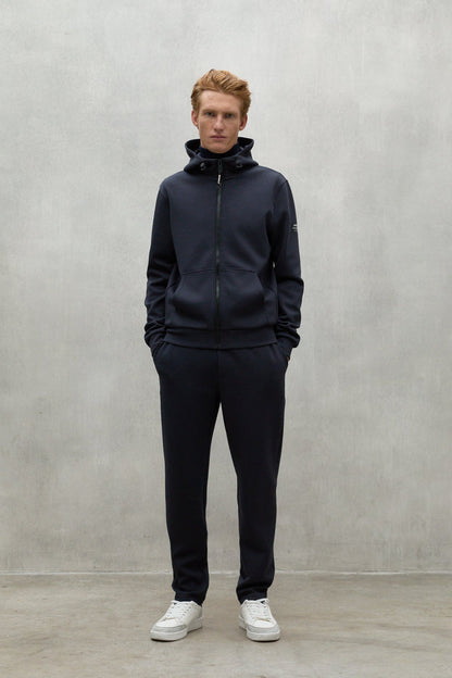 Ecoalf Felpa Neoprene Zip Lunga Uomo