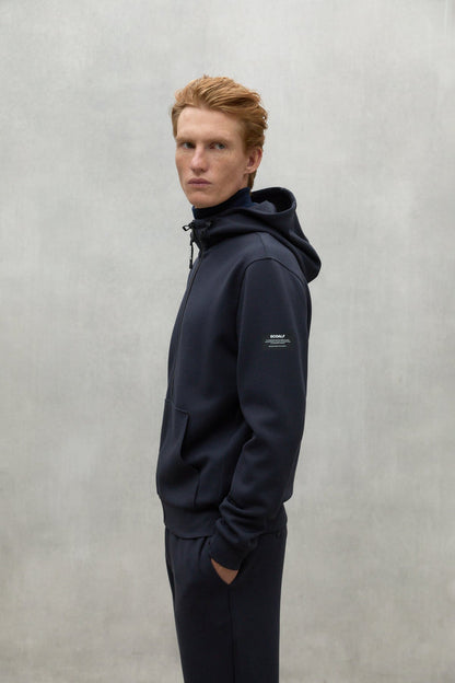 Ecoalf Felpa Neoprene Zip Lunga Uomo
