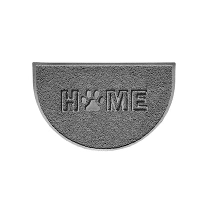 Grey / 70cm x 44cm Half Moon