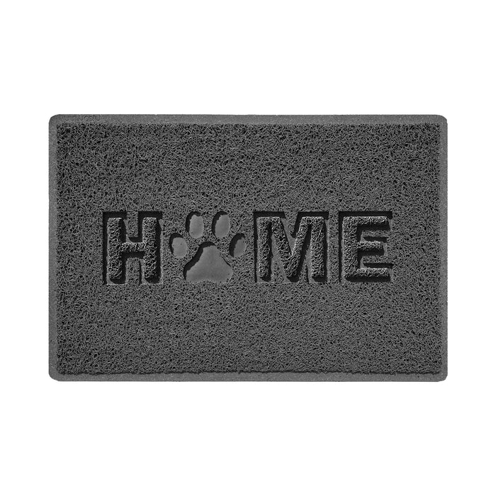 Embossed Home Paw Spaghetti Outdoor Doormat