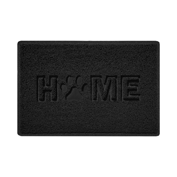 Embossed Home Paw Spaghetti Outdoor Doormat