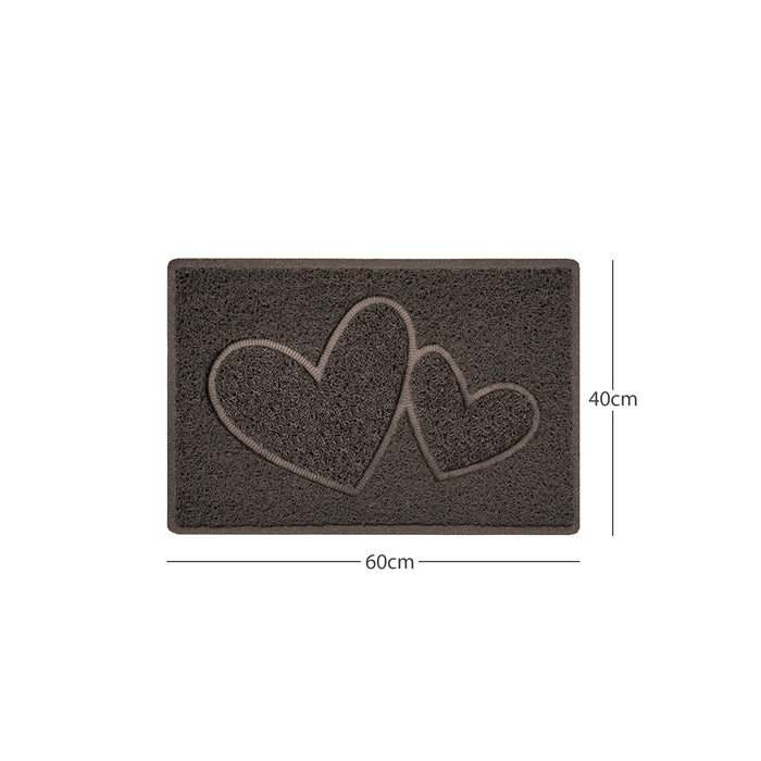 60cm x 40cm / Double Heart