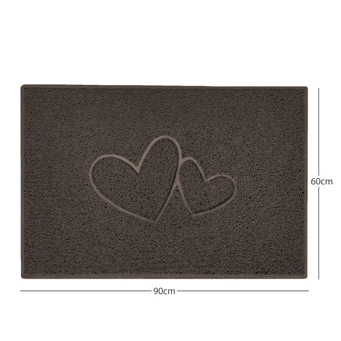 90cm x 60cm / Double Heart