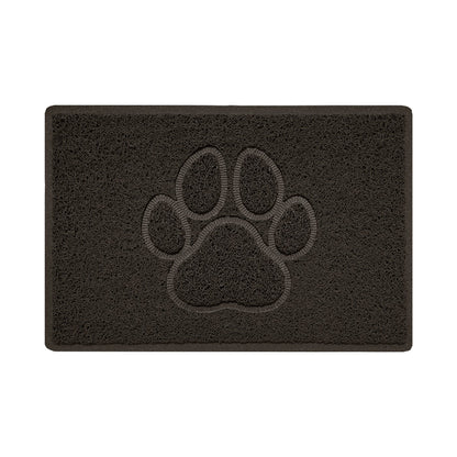 Embossed Spaghetti Outdoor Doormat - Brown