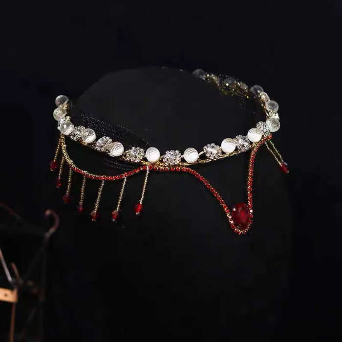 Esmeralda Red Tiara - Dancewear by Patricia