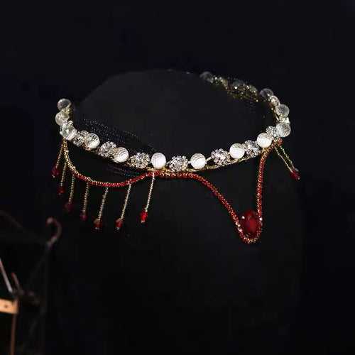 Esmeralda Red Tiara - Dancewear by Patricia
