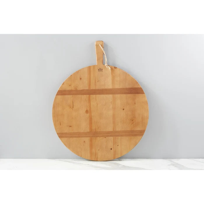 Etu Home - Round Pine Charcuterie Board