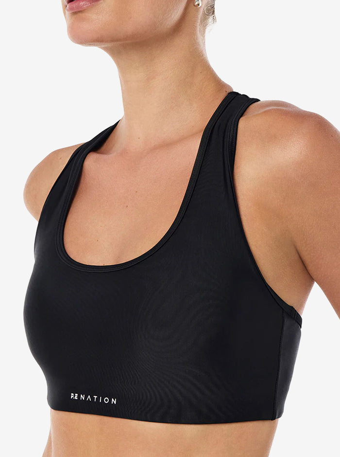 Fairmont Scoop Sports Bra in Black