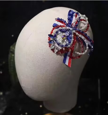 Flames of Paris Lateral Headpiece - Dancewear by Patricia