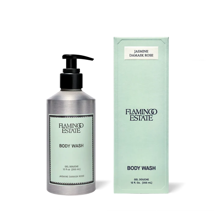 Flamingo Estate – Jasmine & Damask Rose Body Wash