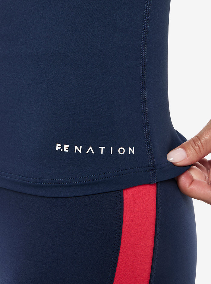 Foundation Long Sleeve Top in Dark Navy