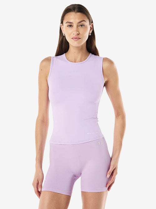 Foundation Muscle Tank in Violet Crush