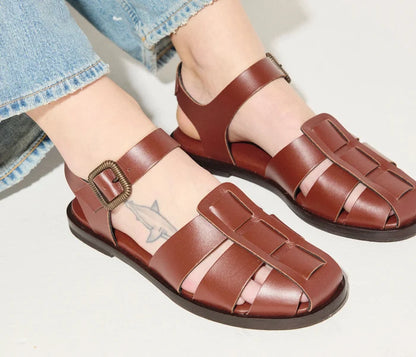 Freda Salvador – Sera in Chocolate Calf