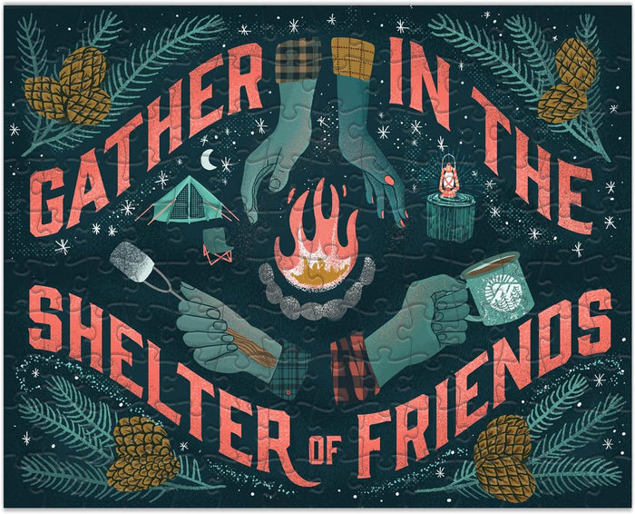 Gather in The Shelter of Friends Mini Puzzle