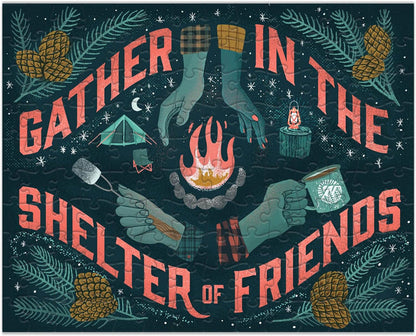Gather in The Shelter of Friends Mini Puzzle