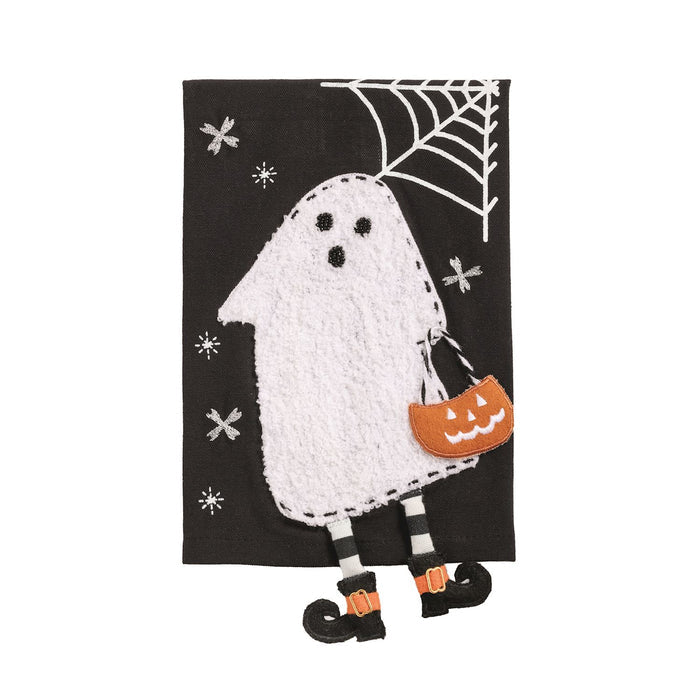 Ghost Dangle Leg Halloween Towel