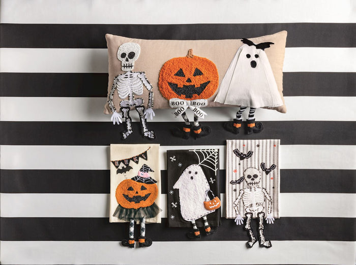 Ghost Dangle Leg Halloween Towel
