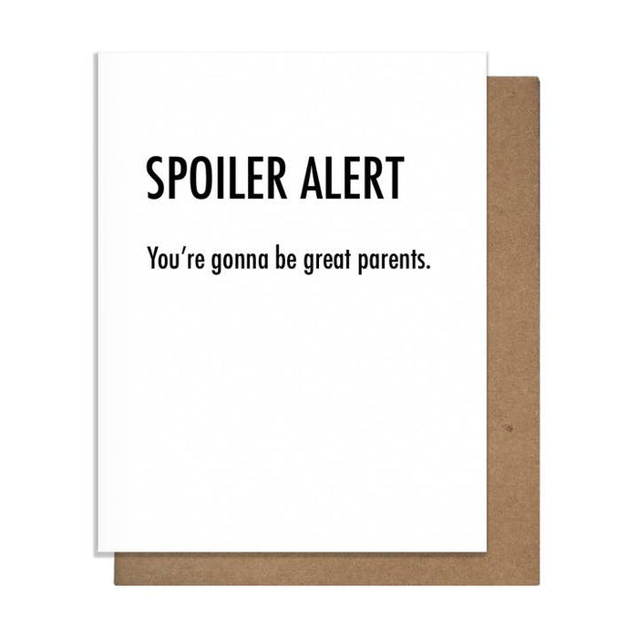 Great Parents Spoiler Alert Card