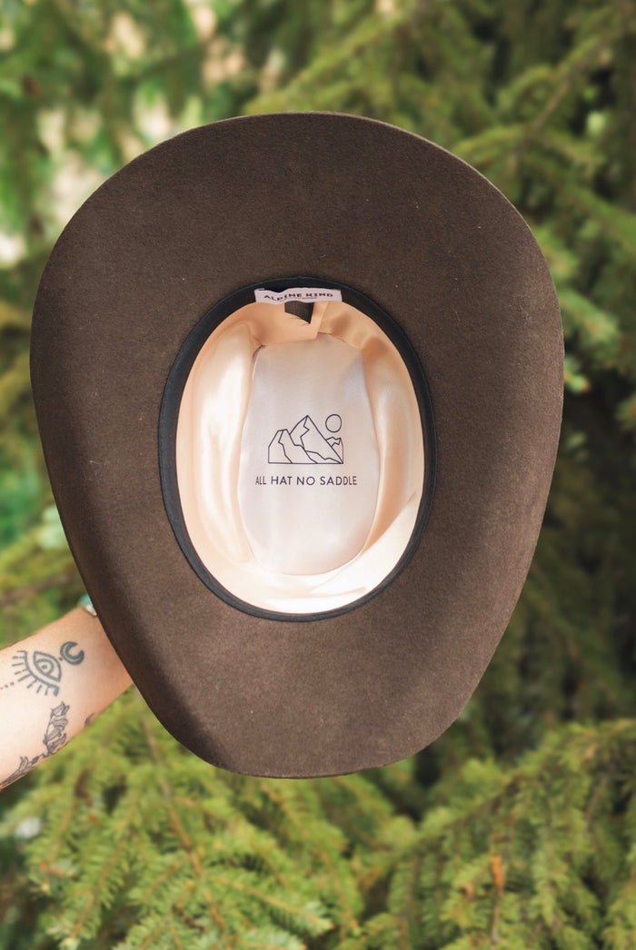 Hank Cattleman Hat- Chocolate