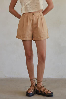 Harleigh Khaki Shorts