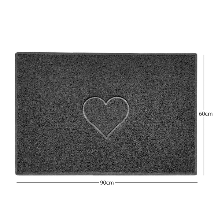 Dark Grey / 90cm x 60cm / No (Suitable for Outdoors)