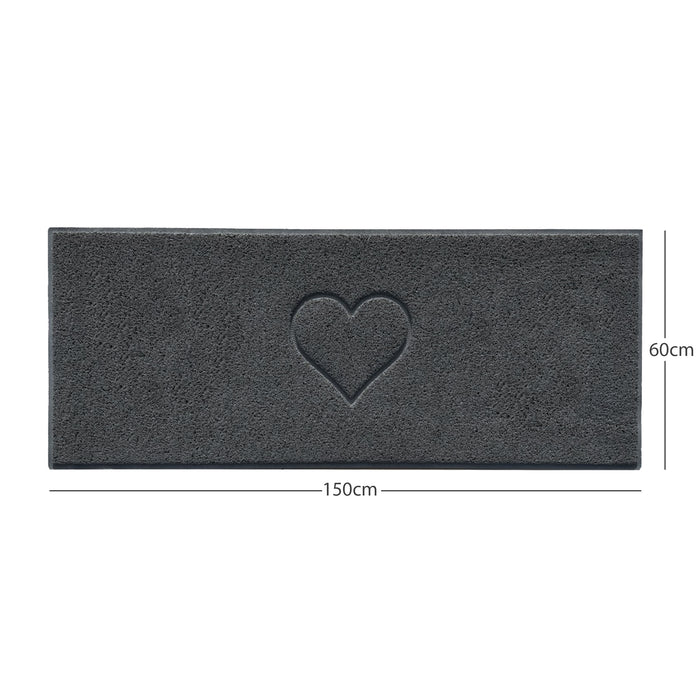Dark Grey / 150cm x 60cm / Yes (Suitable for Indoors)