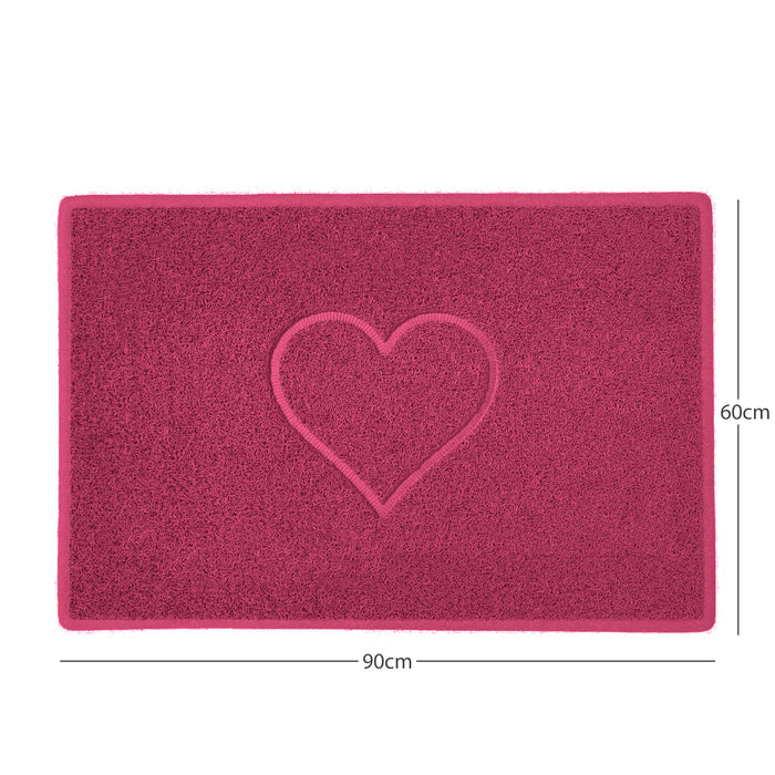 Pink / 90cm x 60cm / Yes (Suitable for Indoors)